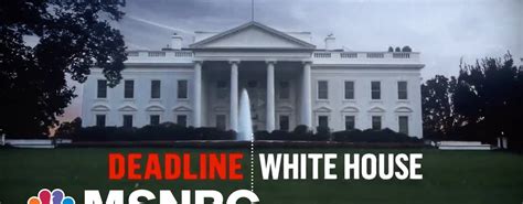 deadline white house today 5pm|Deadline: White House – 4/2/24 .